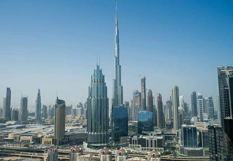 Skyline di Dubai